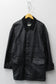 Men's Vintage Black Leather Utility Jacket x4点