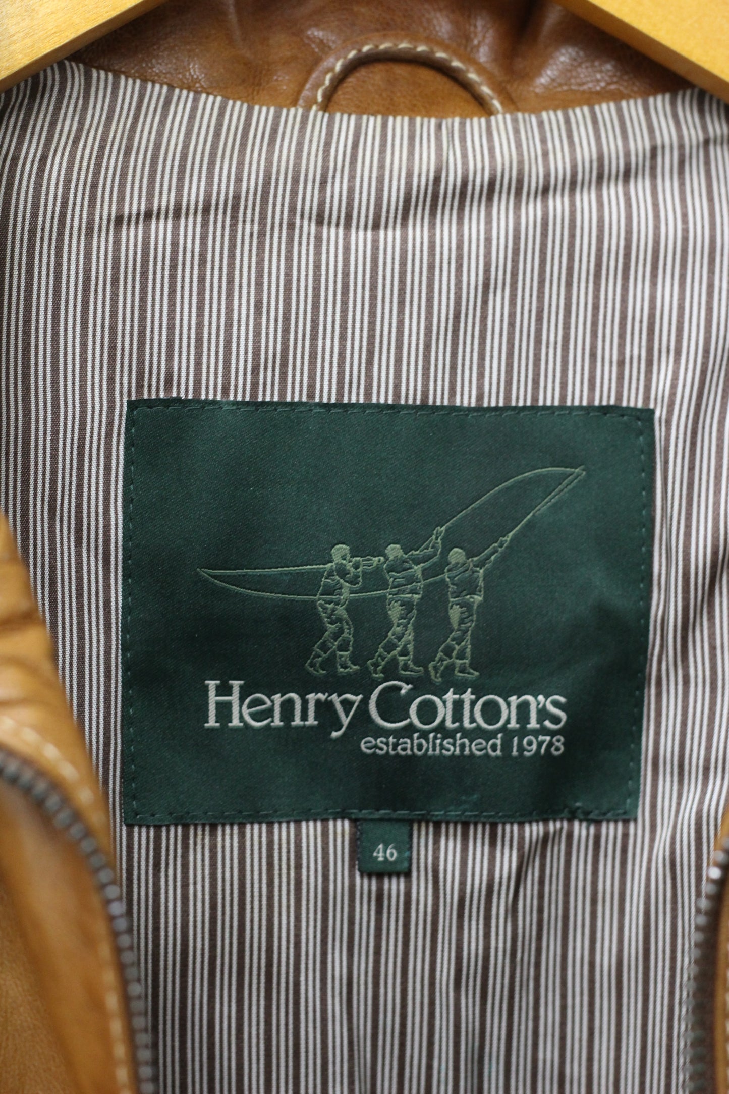 Made In Italy & Euro Vintage Leather Short Zip Jacket x2点