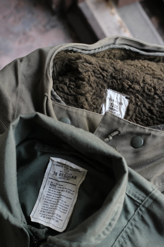 80-90's US Army Flight Suit & French Army F-2 Parka set x2点