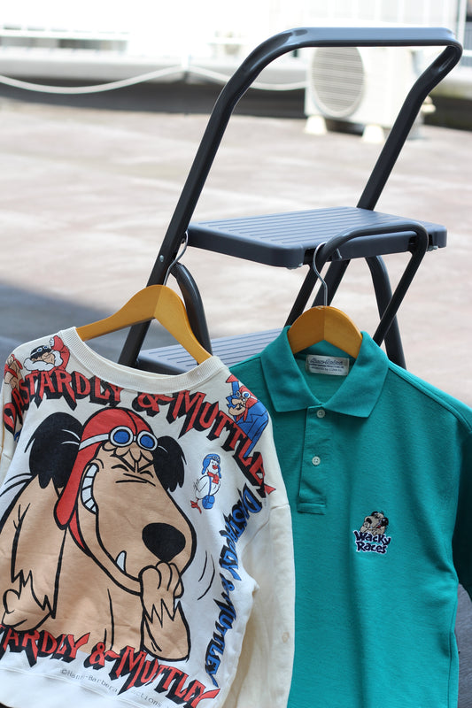 90's Wacky Races Sweatshirts & Polo Shirts set x2点