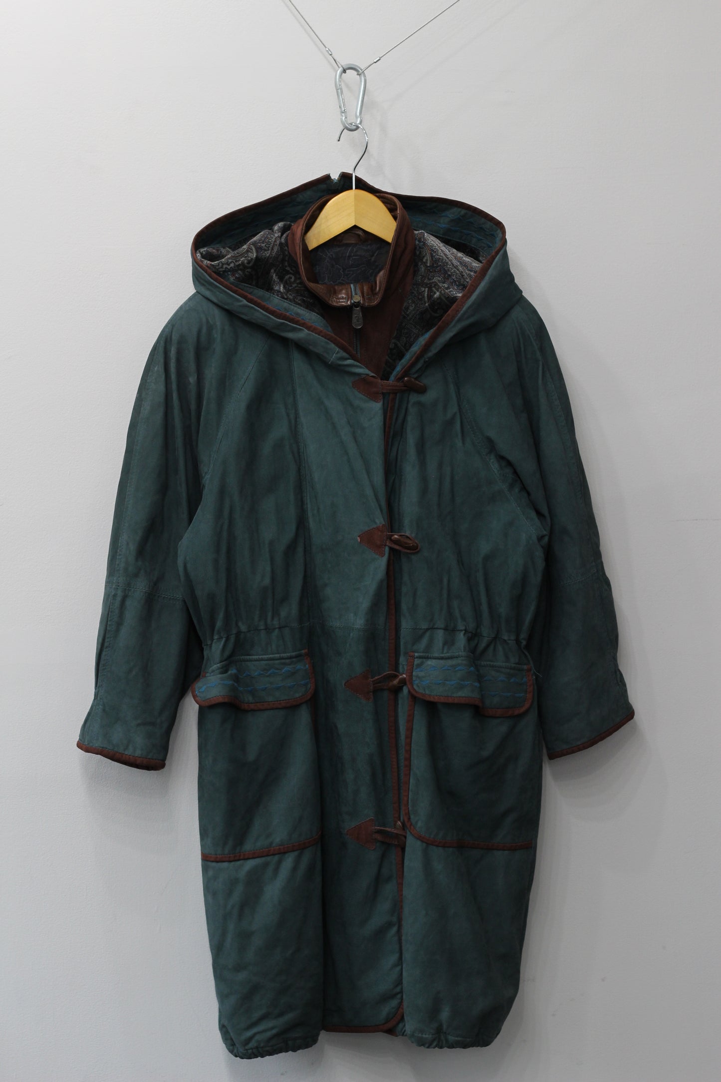 Made In Finland & Australia Suede Hooded Jacket x2点