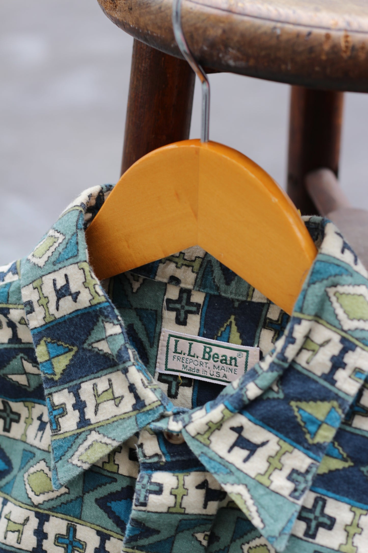 L.L.Bean 80's-90's Long-Sleeve Shirt x3点