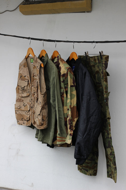 Men's military-like items x5点