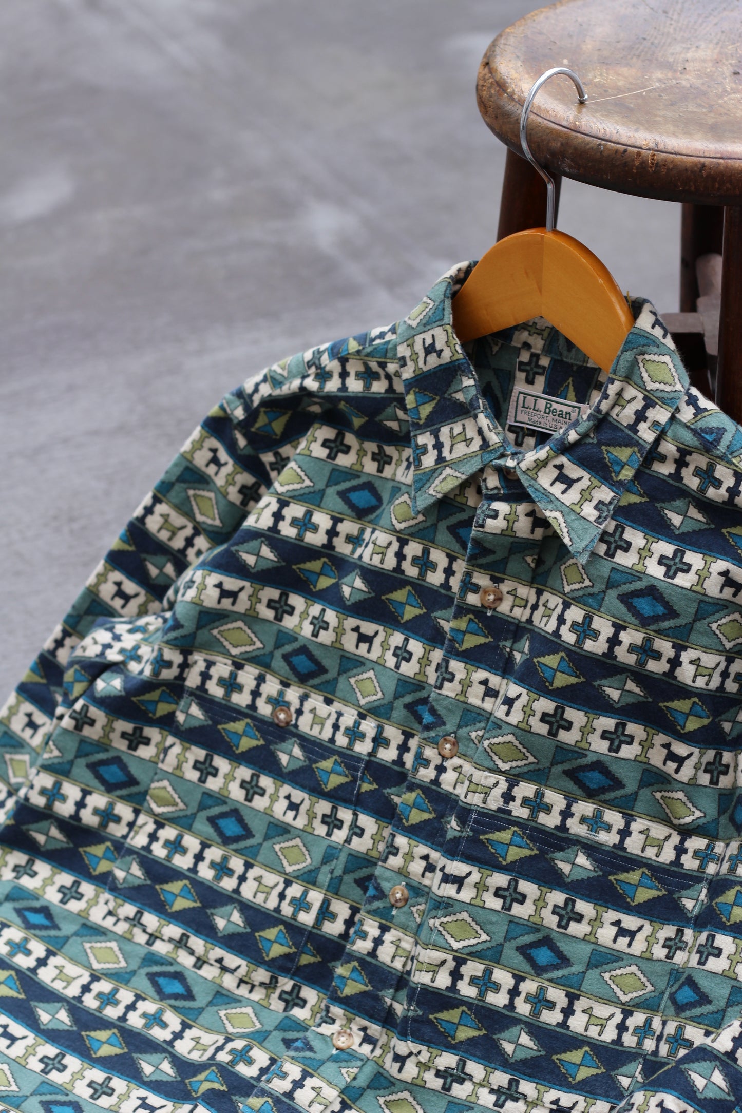 L.L.Bean 80's-90's Long-Sleeve Shirt x3点