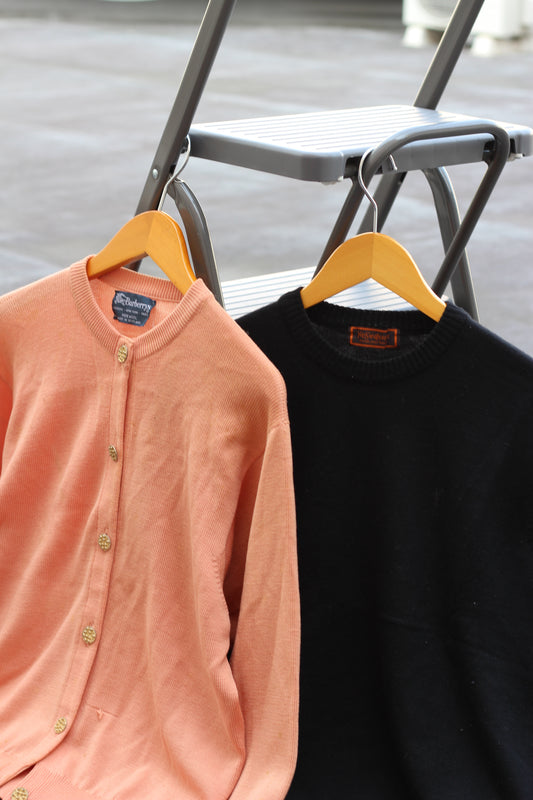 Yves Saint Laurent & Burberrys Knit Sweater set x2点