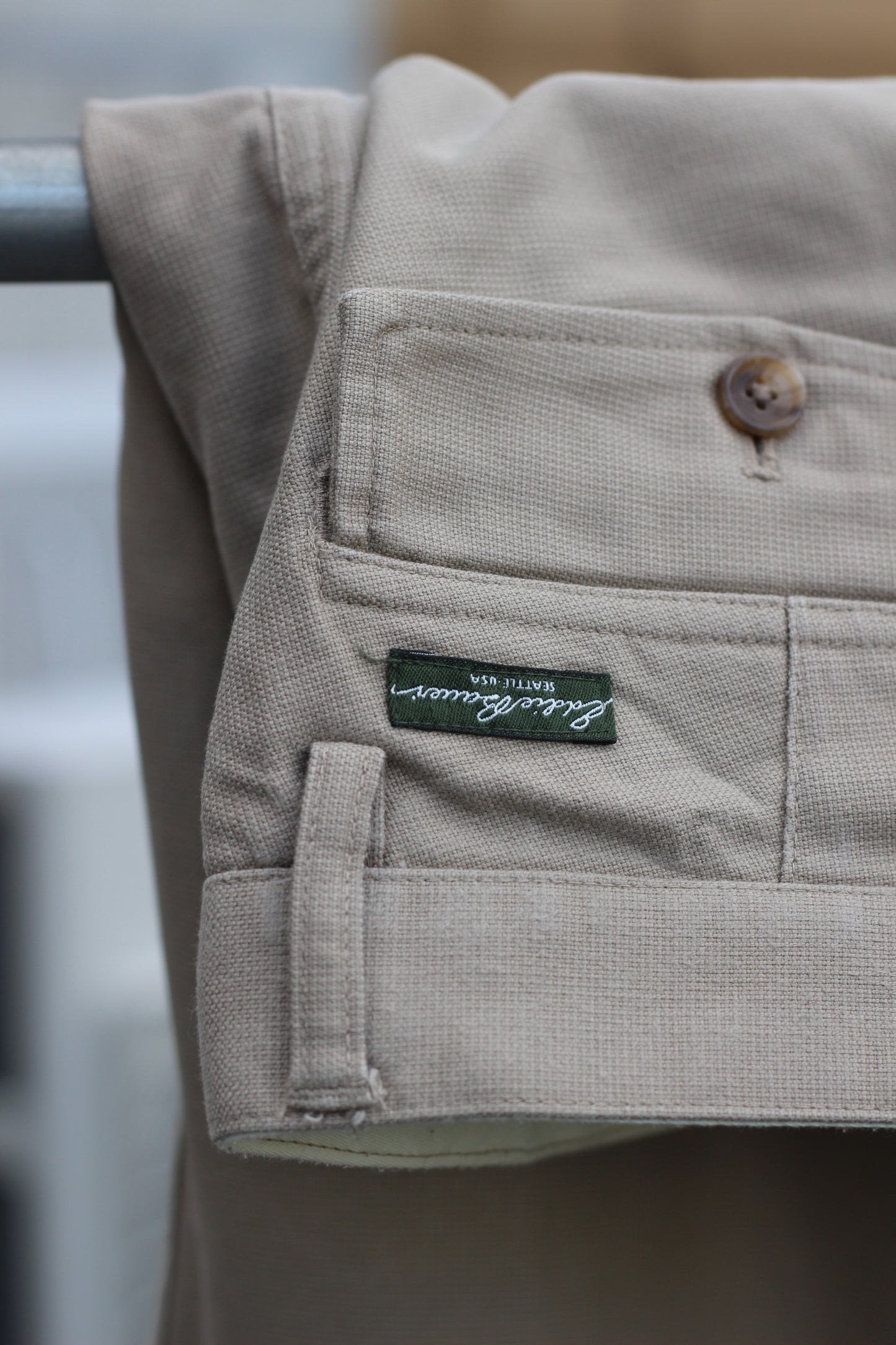 Men's Eddie Bauer Beige Wide Leg Bottoms x3点