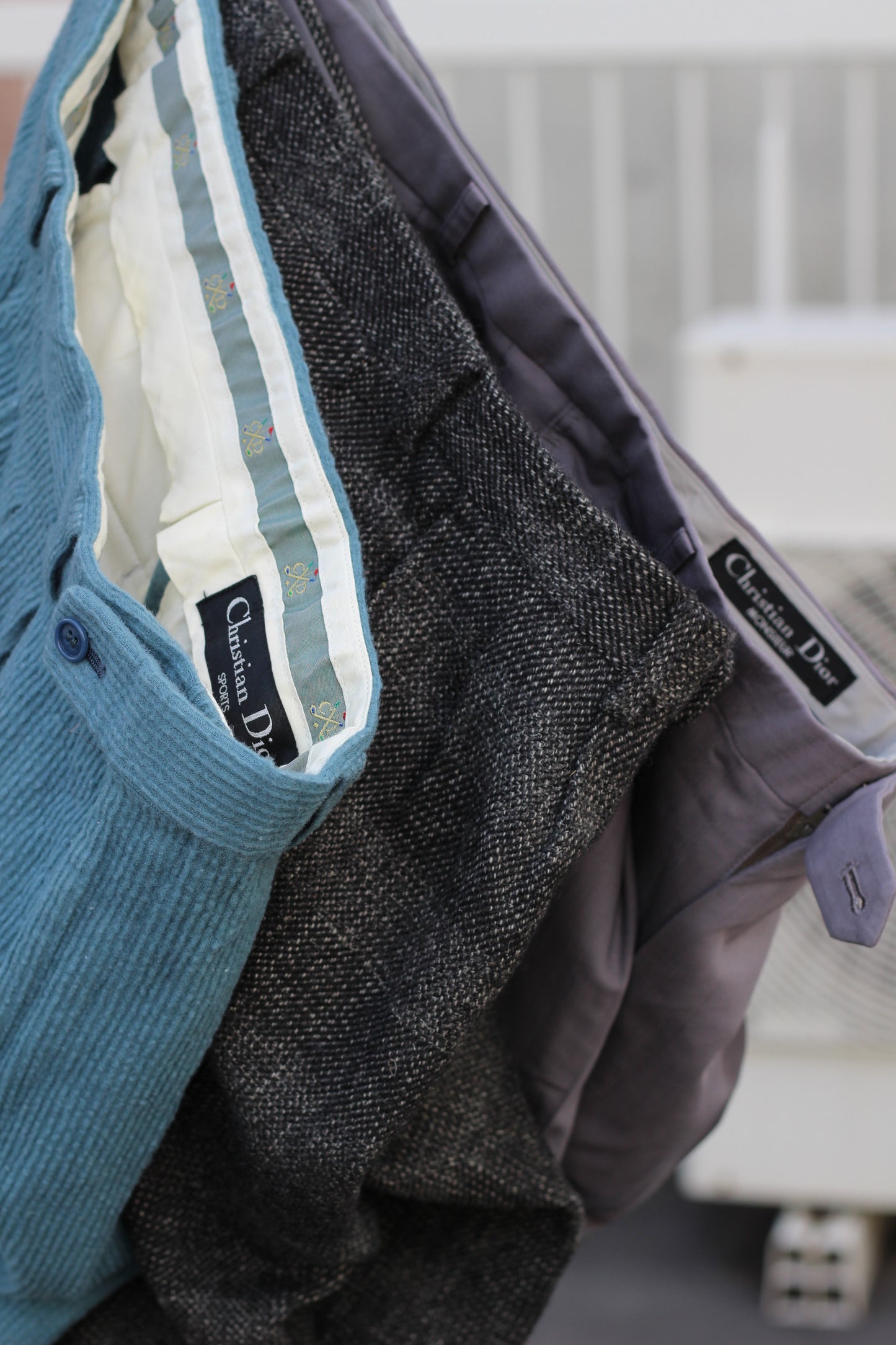 Men's Old Christian Dior Bottoms x3点