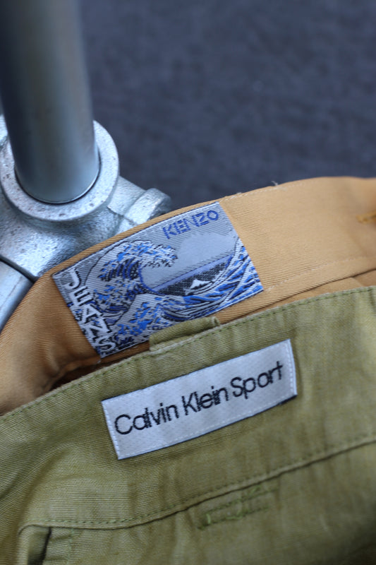 Old KENZO & Calvin Klein Shorts set x2点
