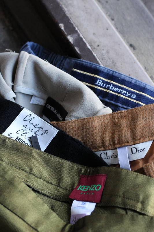 Moschino, Christian Dior, & Burberrys Women's Luxury Brand Bottoms set x7点