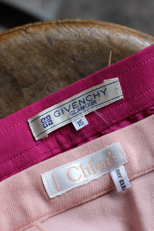 Givenchy & Chloe Skirt set x2点