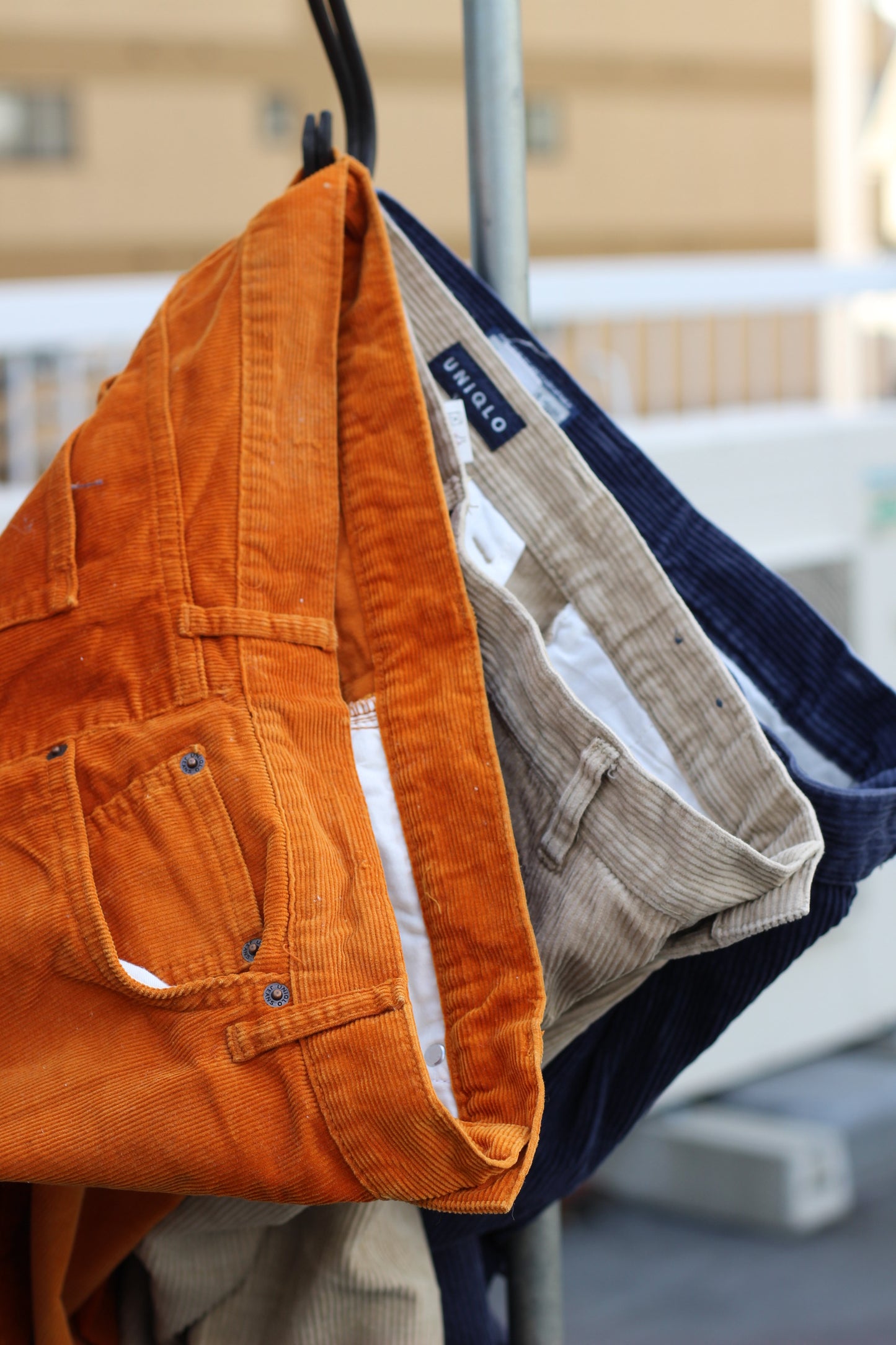 Men's Old Uniqlo Corduroy Bottoms x3点