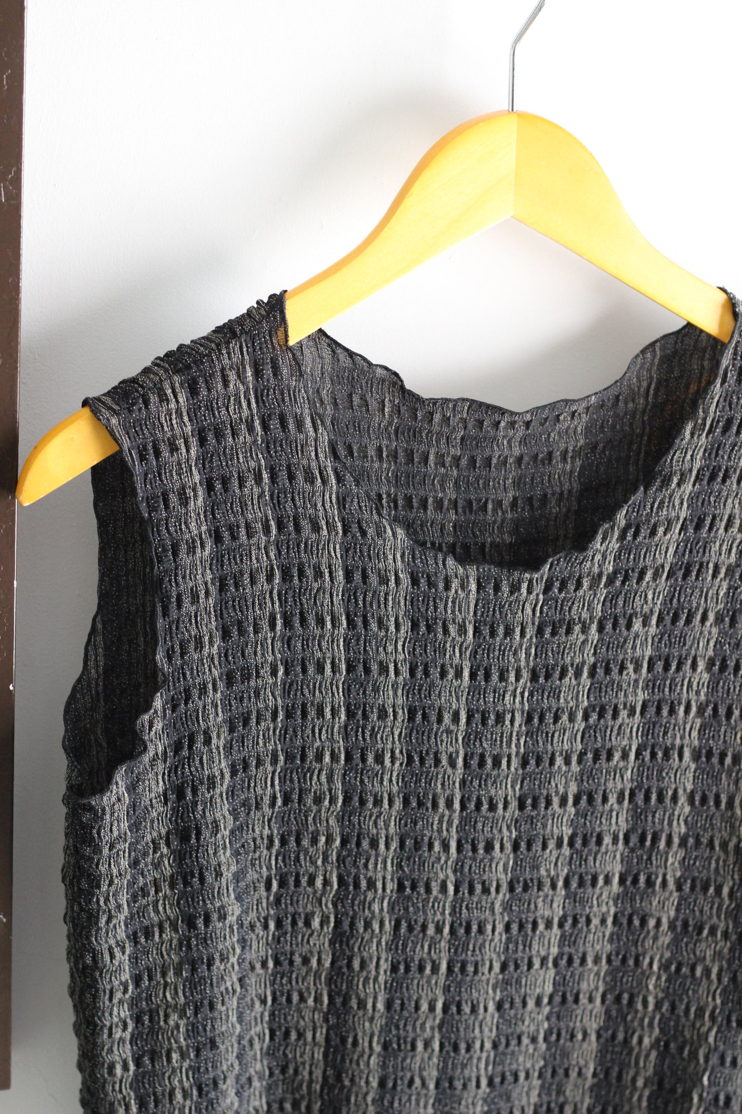 Vintage Simple Waffle Top x5点