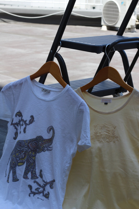 Burberry & ETRO Short Sleeve T-Shirt set x2点