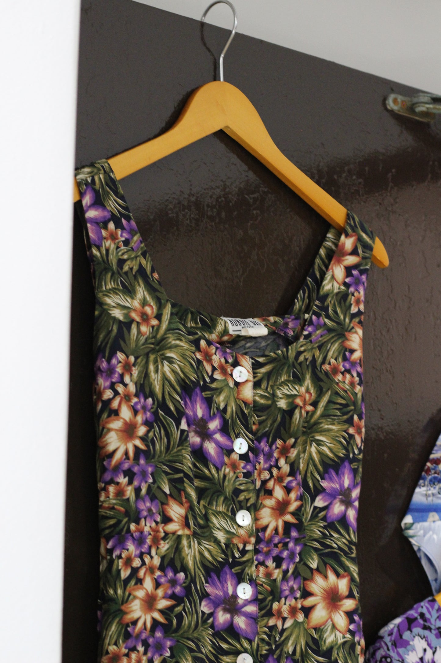 Vintage Flower Design One-Piece x3点
