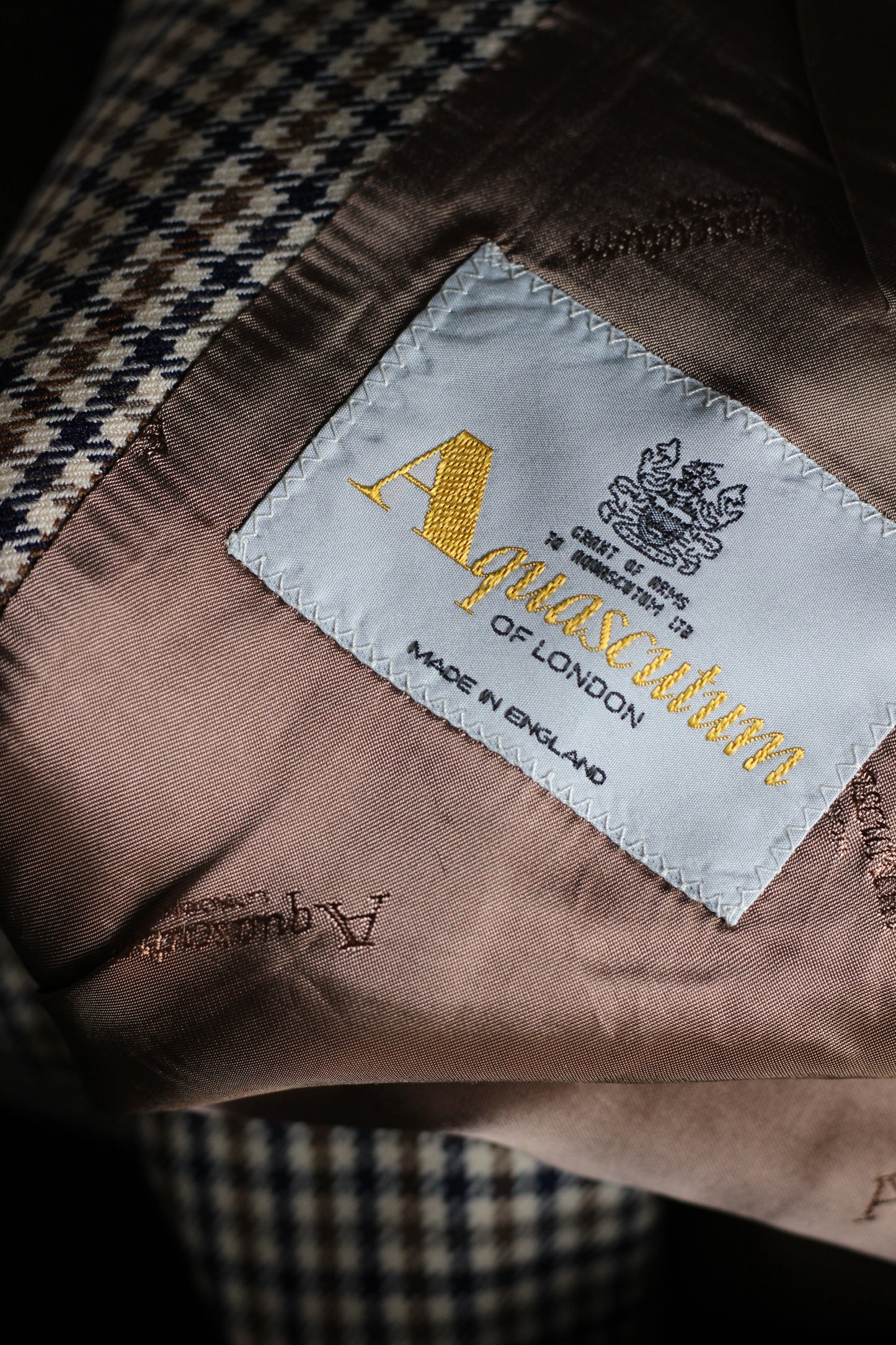 Men's Uk Brand Daks & Aquascutum Checked Tailored Jacket x3点