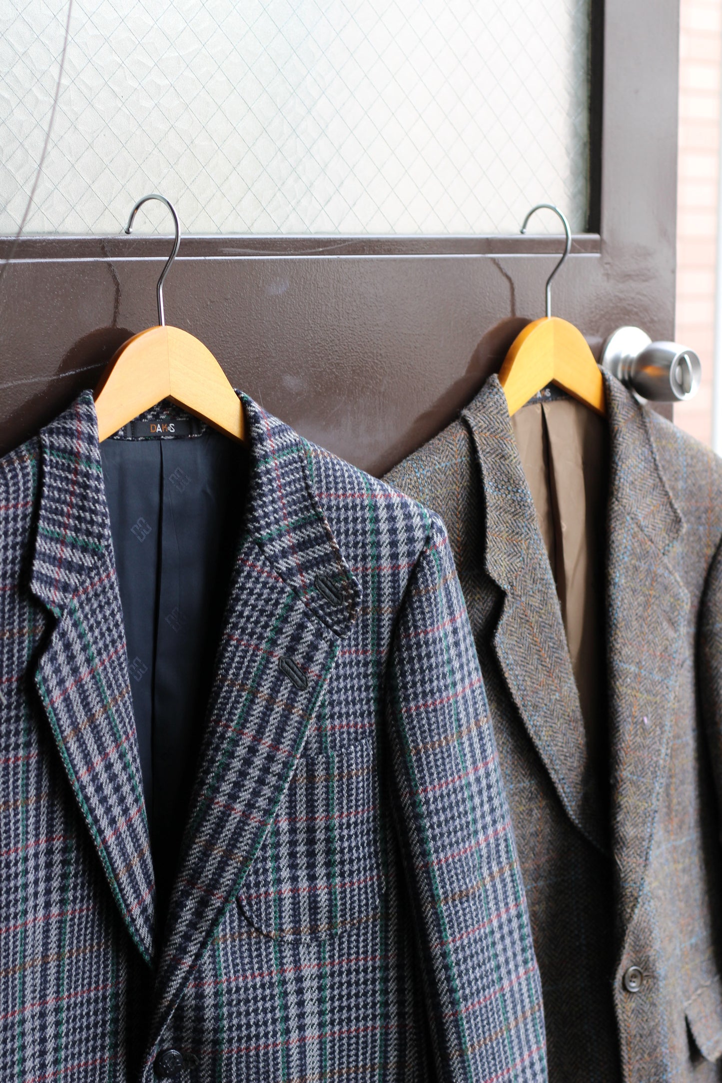 Men's Uk Brand Daks & Aquascutum Checked Tailored Jacket x3点