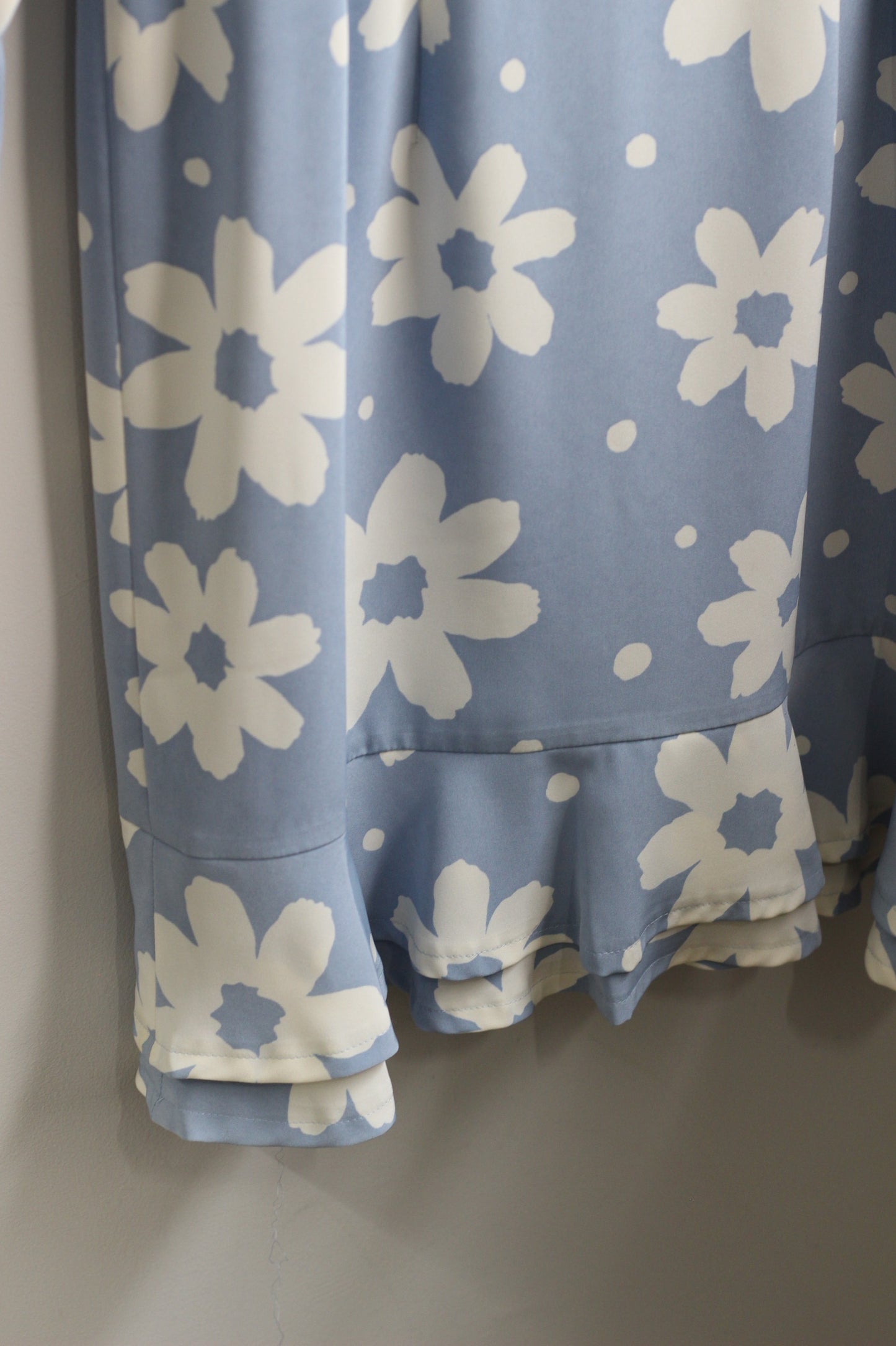 Vintage Flower Long Sleeve One-Piece x2点