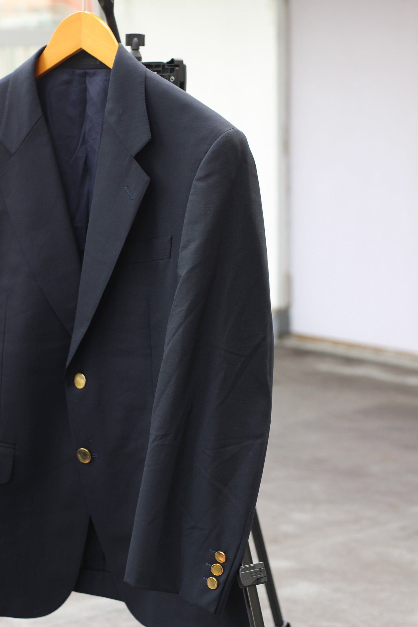 Men's Old Lanvin & Pierre Cardin Gold Button Tailored Jacket x2点