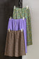 Vintage Flower Design Skirt x3点