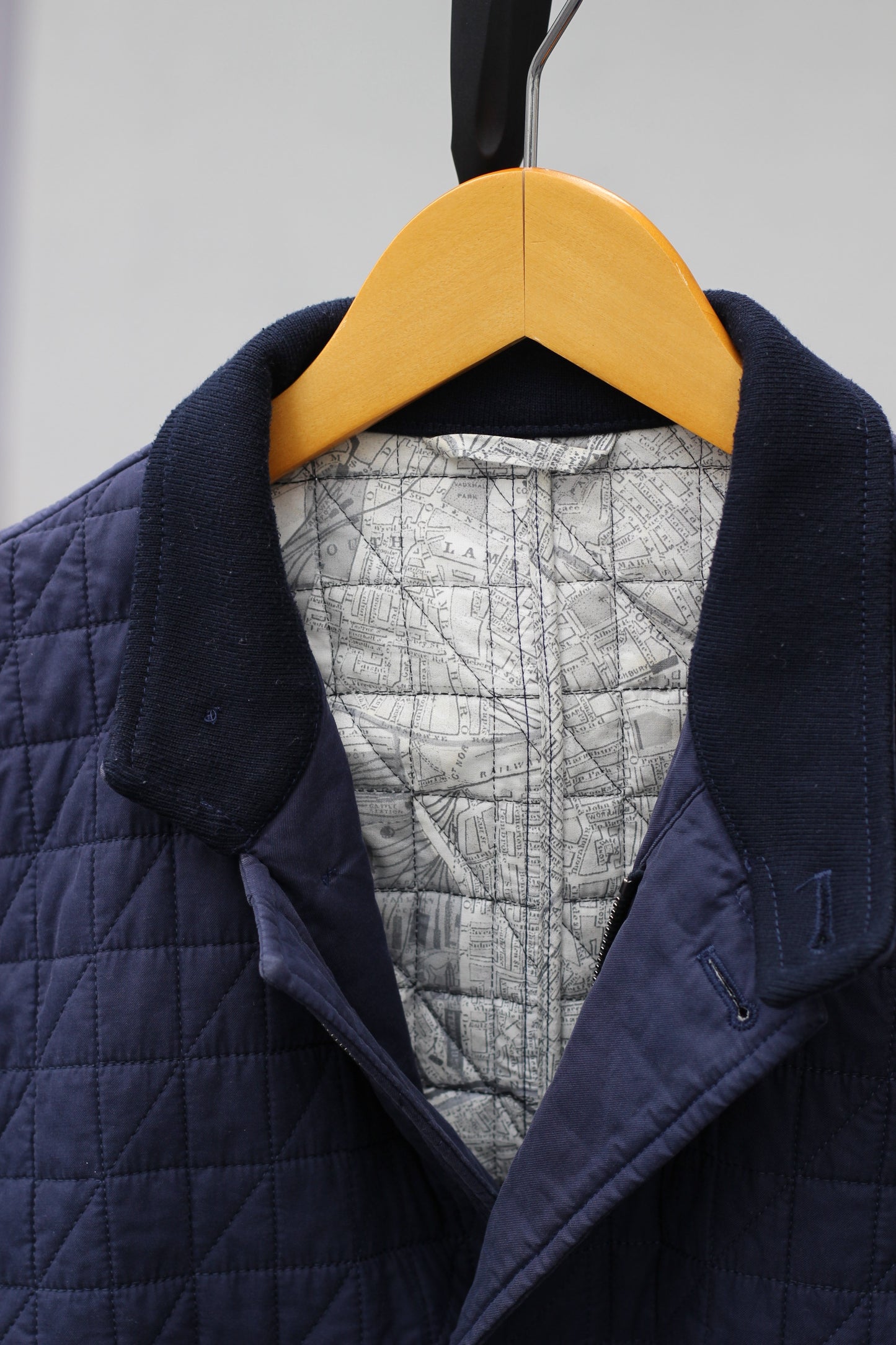 Men's Made In Poland Dunhill & Made In Scotland Traditional Weatherwear Quilted Jacket x2点
