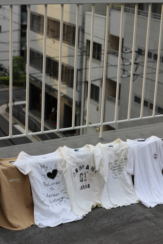 Y2K Style Armani T-Shirt x11点