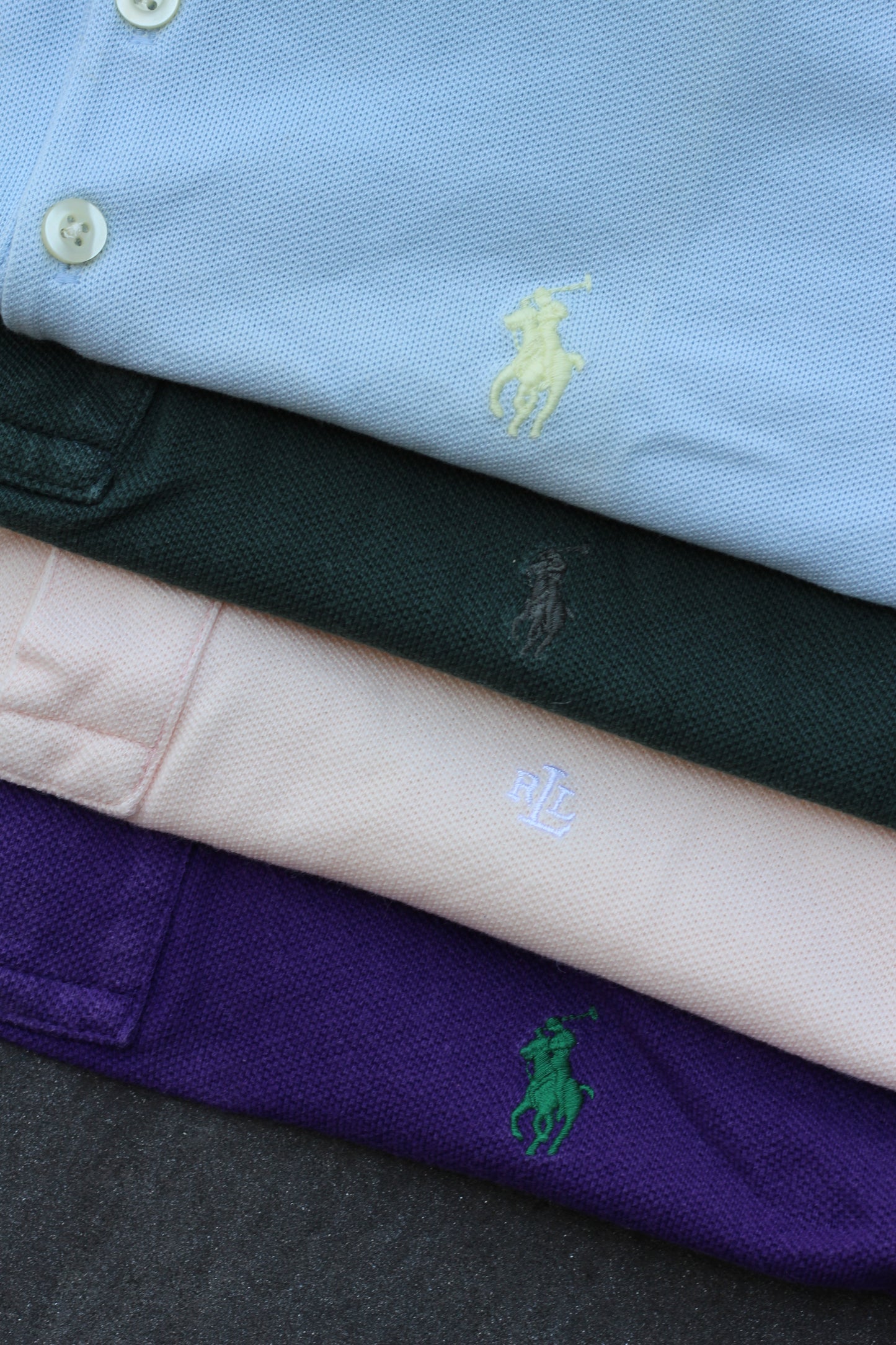 90-00's Ralph Lauren Women's Short Sleeve Polo Shirt set x4点