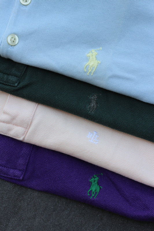 90-00's Ralph Lauren Women's Short Sleeve Polo Shirt set x4点