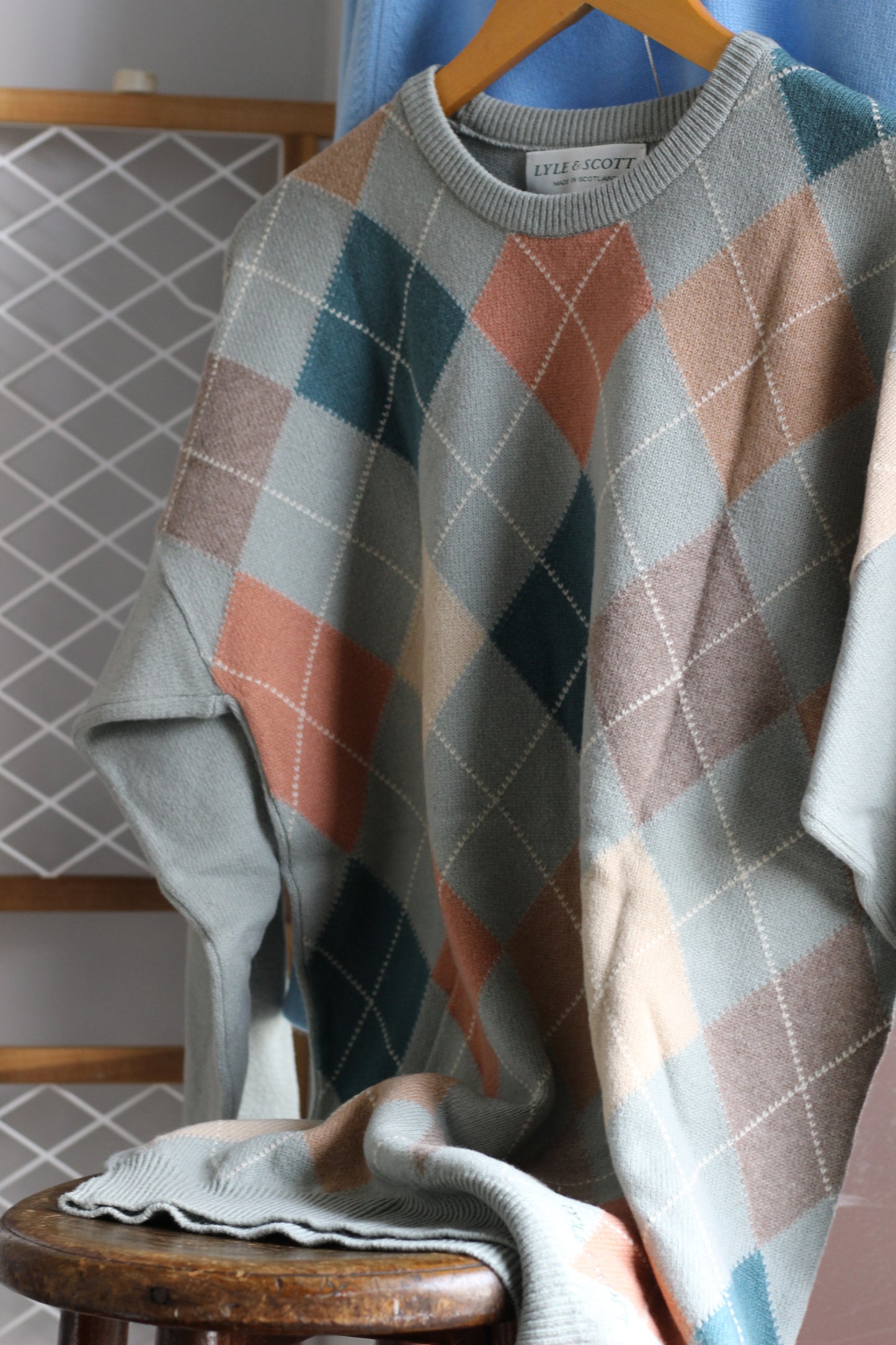 Men's Made In Scotland Ballantyne 100% Cashmere & Designer Knitwear x2点