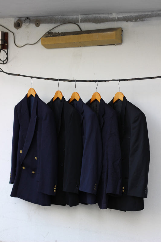 Men's Gold Button Blazer & Double Tailored Jacket x5点