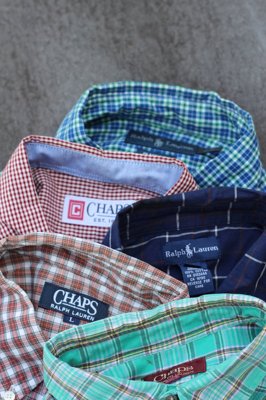 90's-00's Ralph Lauren Men's Check Shirt x6点