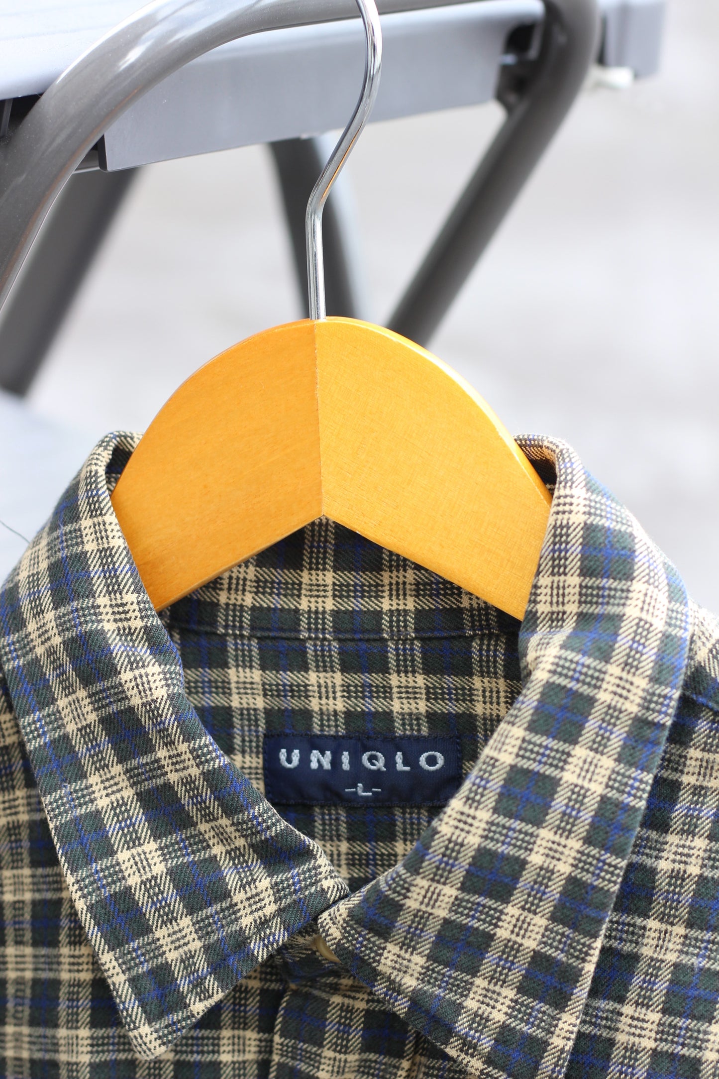 Old Uniqlo Check Flannel Shirt x6点
