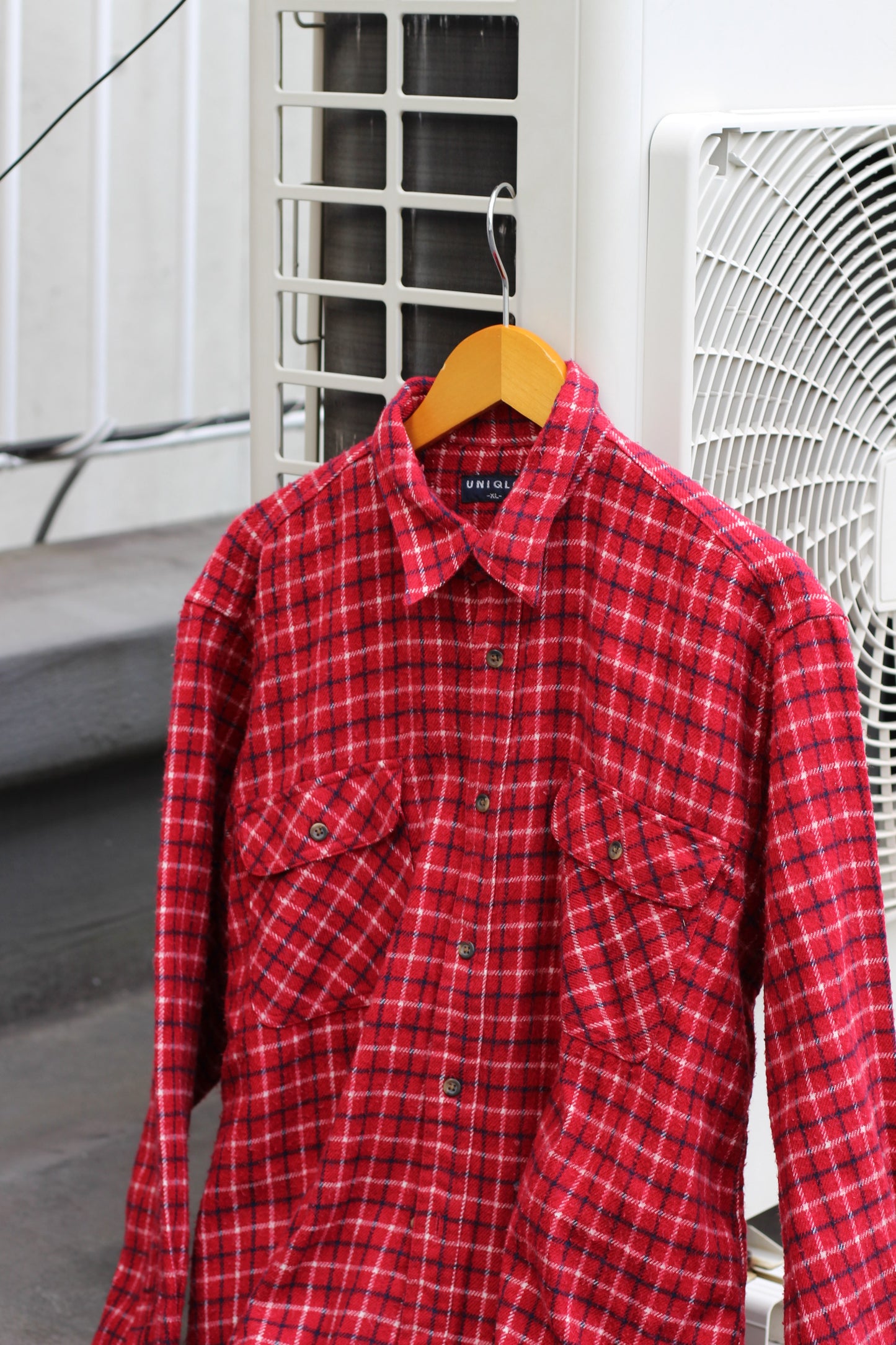 Old Uniqlo Check Flannel Shirt x6点