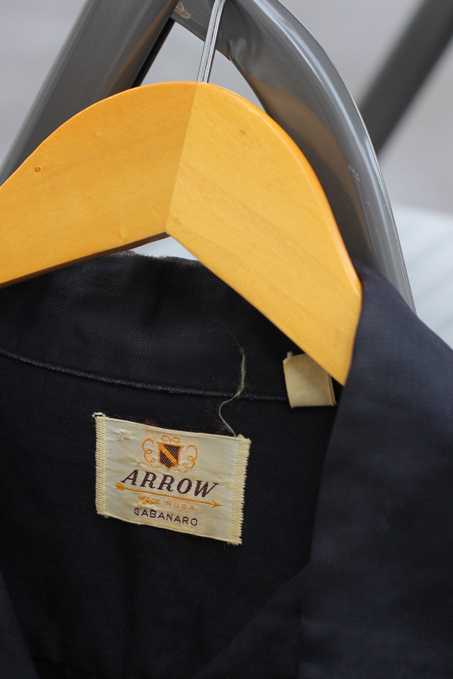 50's 60's Usa Brand Vintage Rayon Long Sleeve Shirt x3点