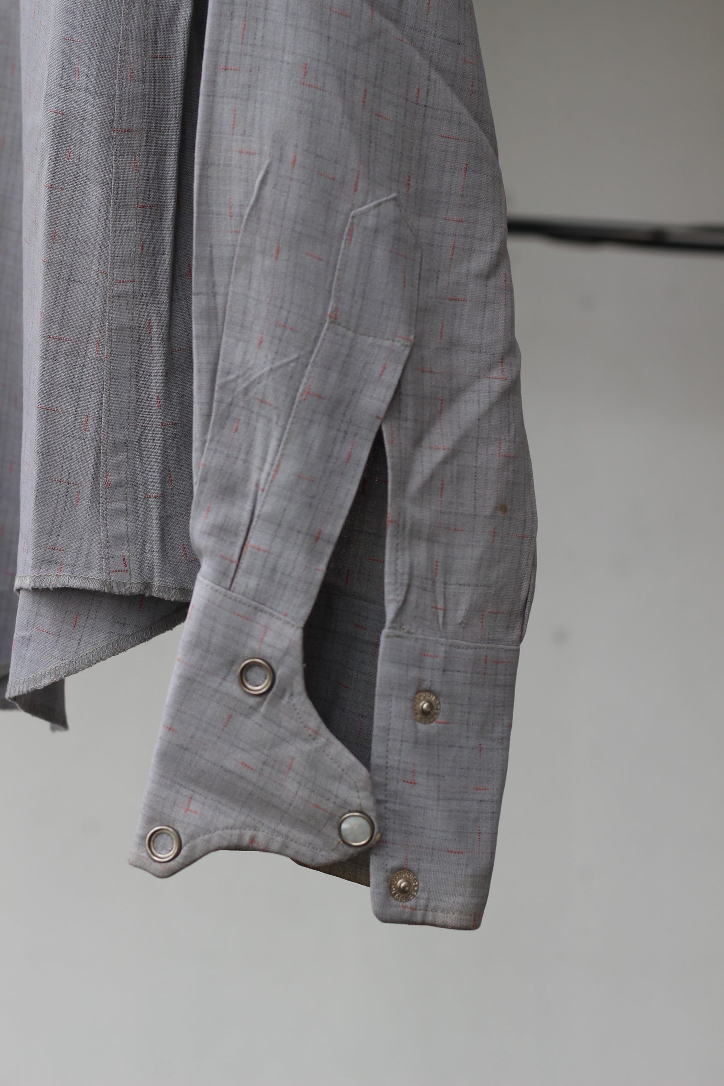 50's 60's Usa Brand Vintage Rayon Long Sleeve Shirt x3点