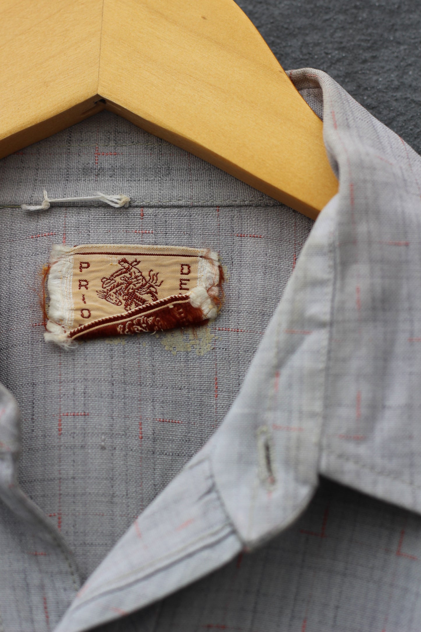 50's 60's Usa Brand Vintage Rayon Long Sleeve Shirt x3点