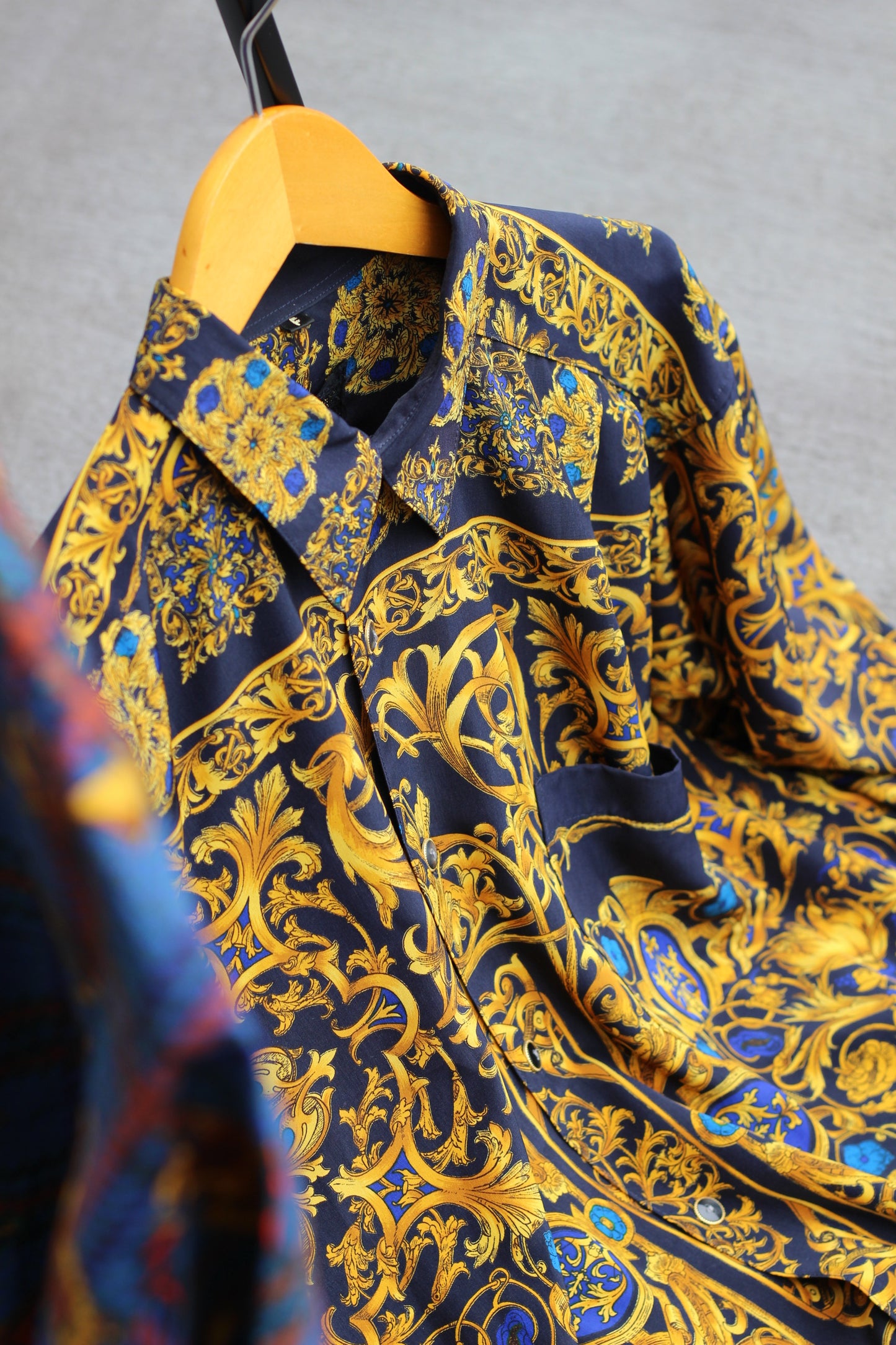 Men's Baroque Design Long Sleeve Shirt x2点