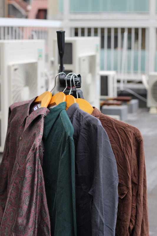 Men's 100% Silk Long Sleeve Shirt x4点