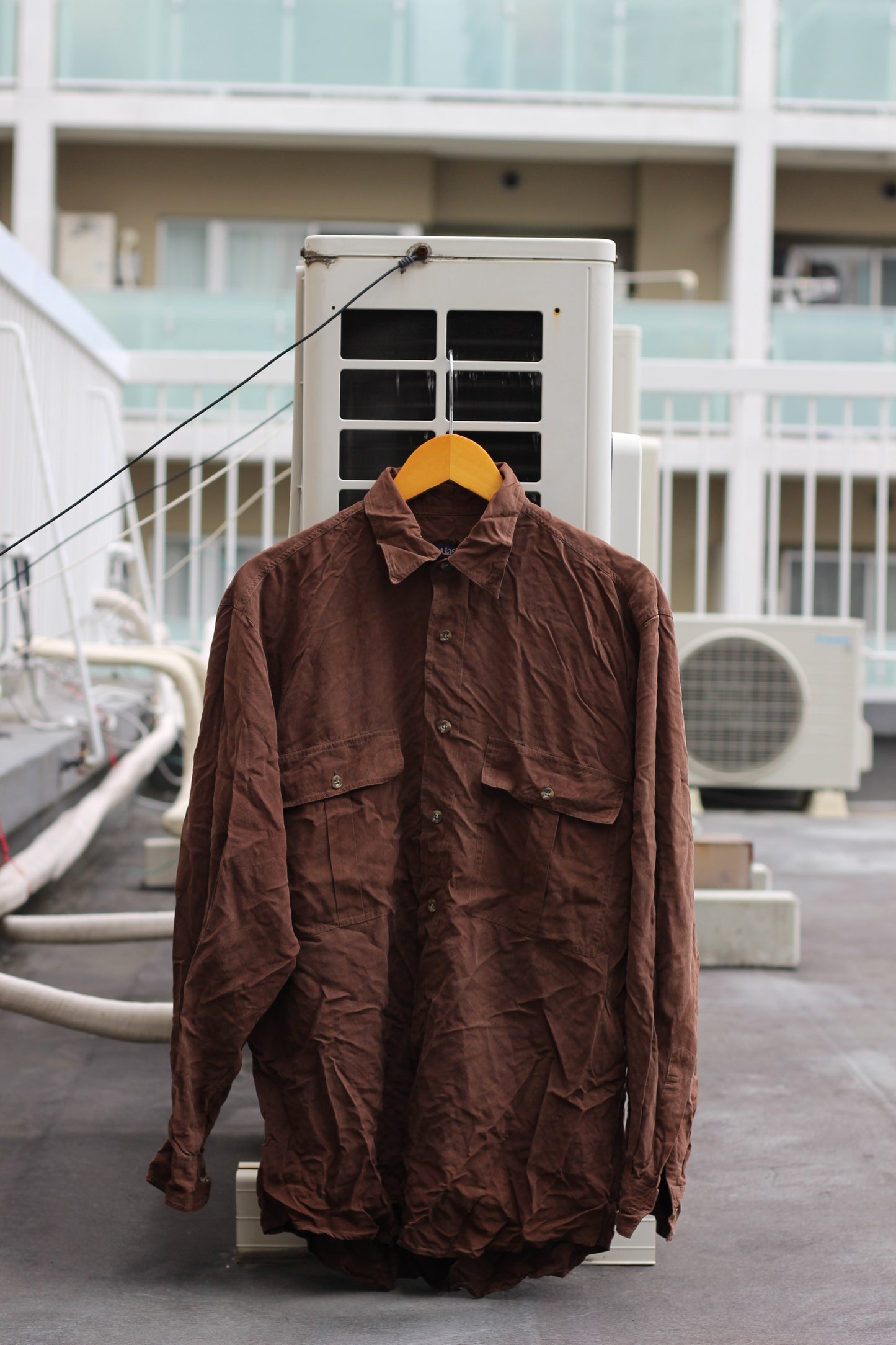 Men's 100% Silk Long Sleeve Shirt x4点