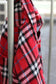 Men's Red Check Flannel Shirt x8点