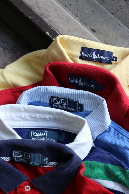 90-00's Ralph Lauren Short Sleeve Polo Shirt set x5点