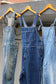 Denim overalls x6点