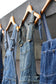 Denim overalls x6点