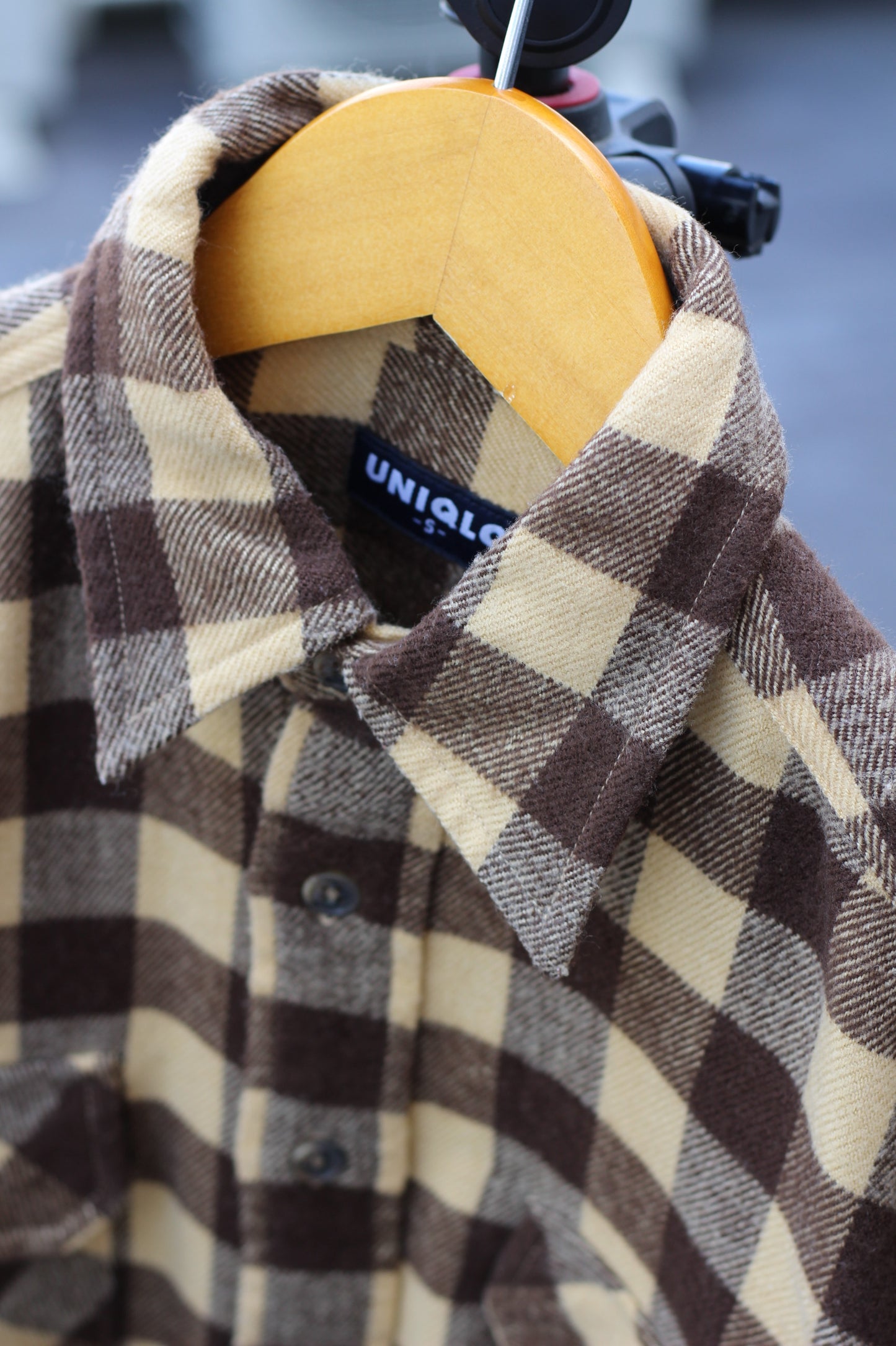 Old Uniqlo Check Flannel Shirt x3点