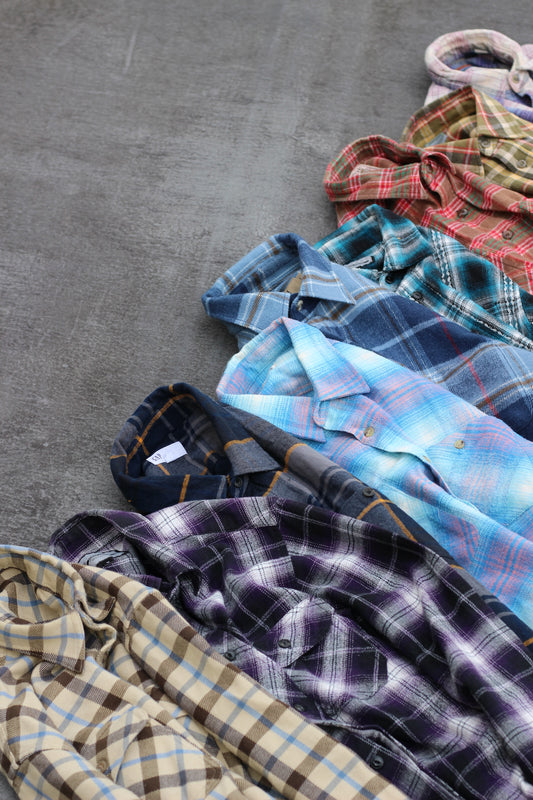 Men's Heavyweight Check Shirt x9点