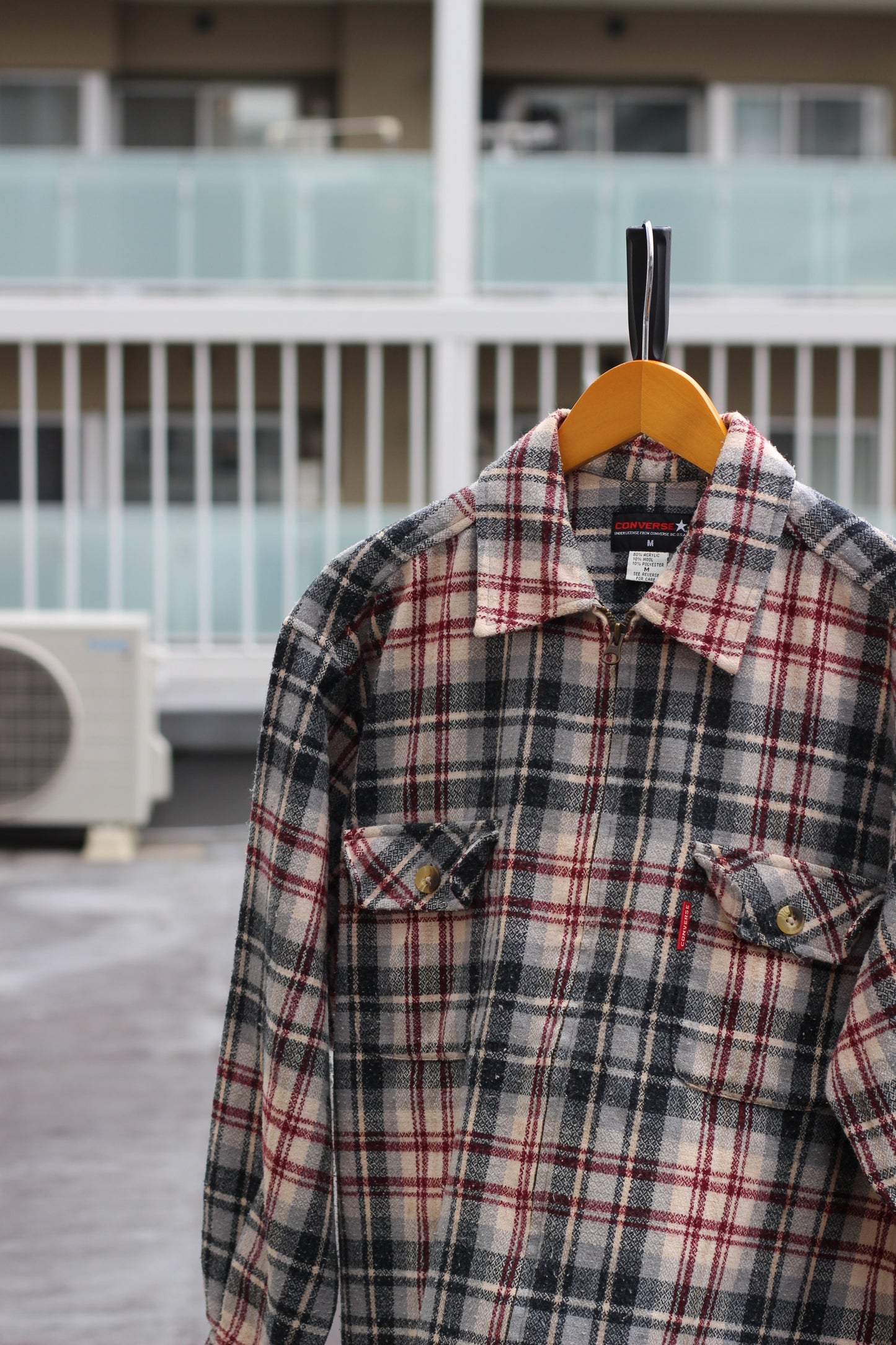 Men's Red Check Flannel Shirt x7点