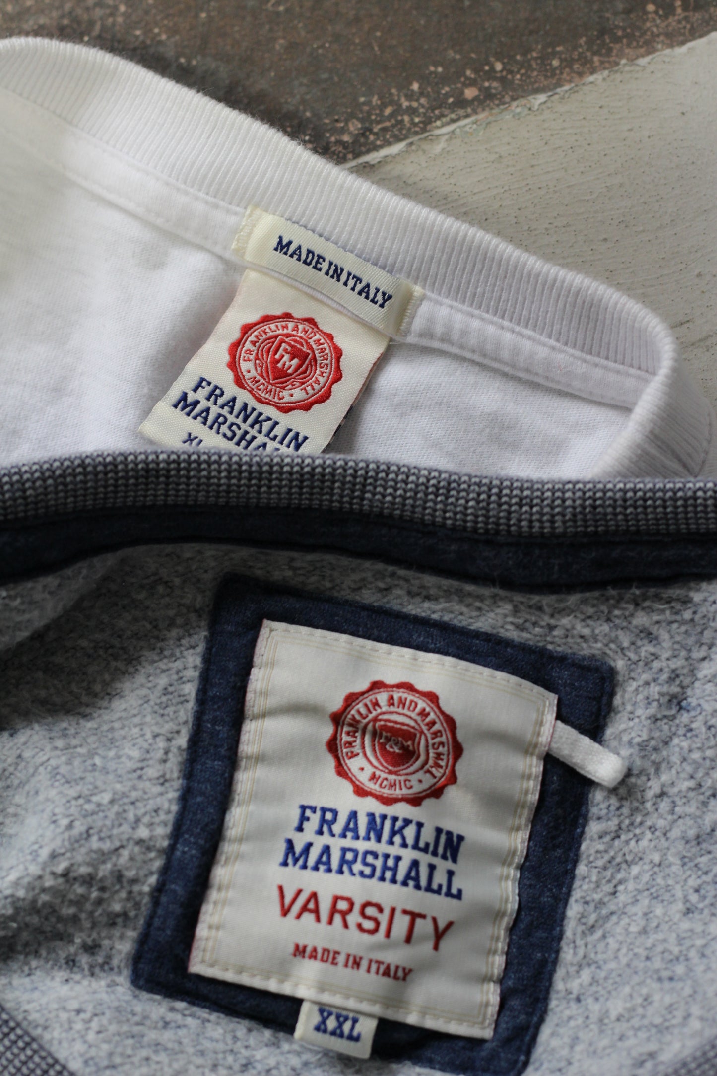 Made In Italy Franklin Marshall Sweatshirts & Long-Sleeve Tee x2点
