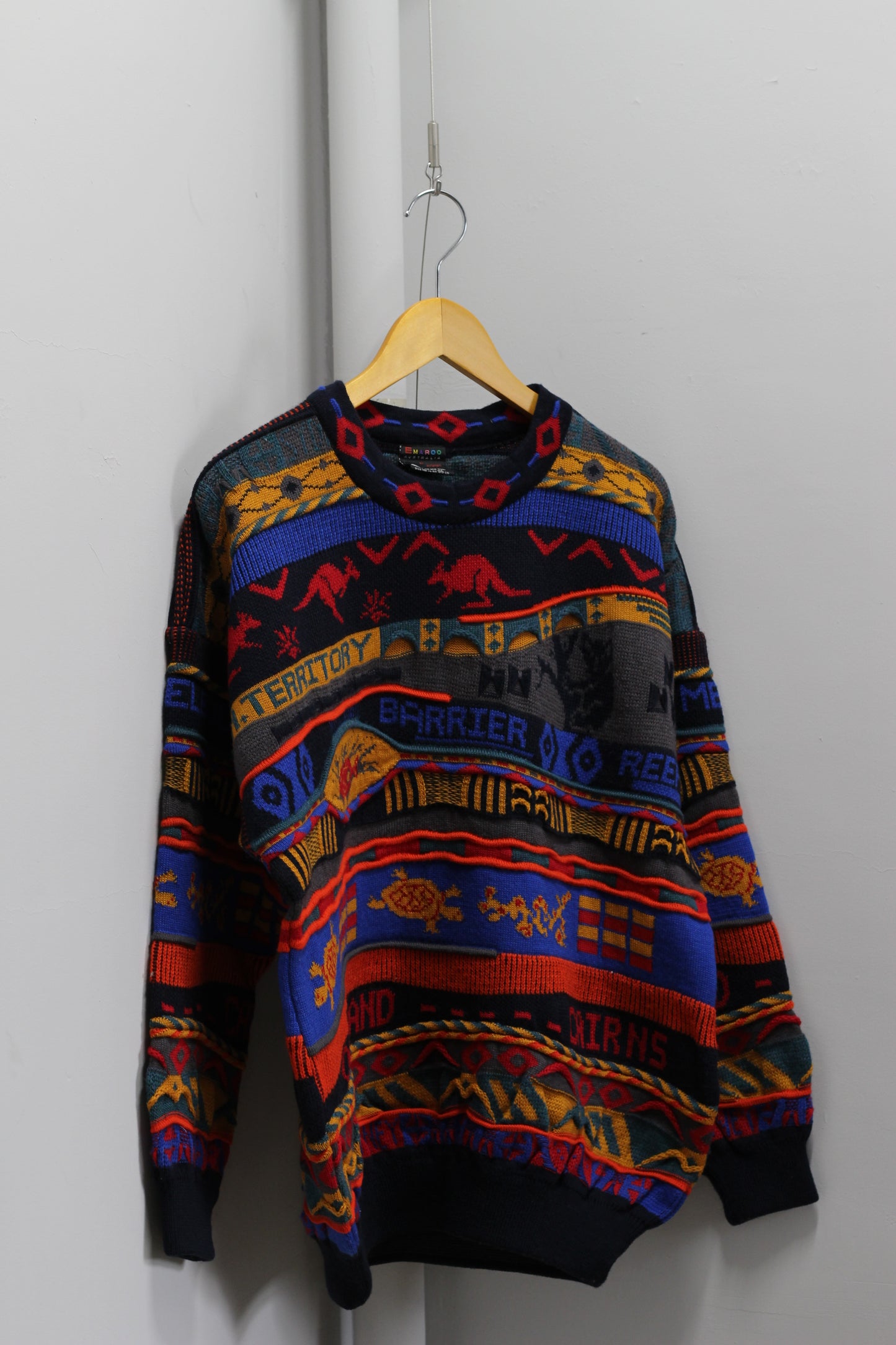 Made In Australia Men's Vintage 3D Knitwear x3点