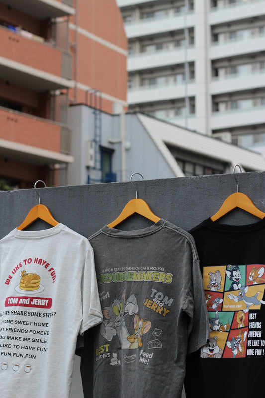 Tom & Jerry Men's Short Sleeve T-Shirt set x3点