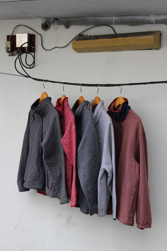 Outdoor brand fleece jacket x5点