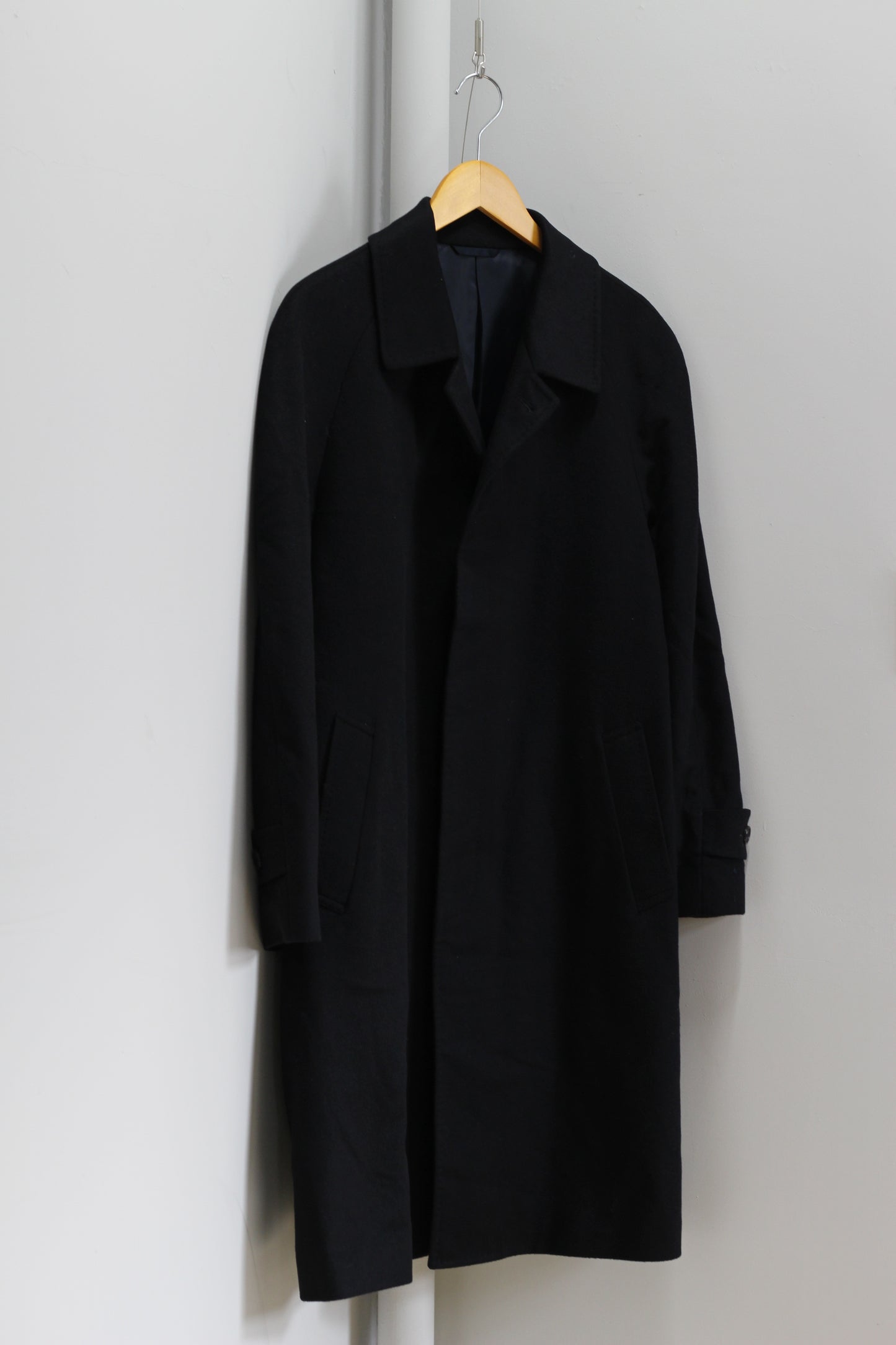 Men's Vintage 100% Cashmere Chesterfield Coat x2点